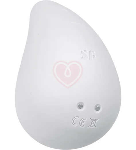 Вибратор для внешней стимуляции Satisfyer Dew Drop белый фото 8