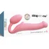 Безремневой гибкий страпон Strap-on-me Bendable L розовый фото 8