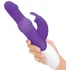 Вибратор хай-тек с шариками Pearls Rabbit фиолетовый фото 2