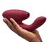 Вибратор с бесконтактной стимуляцией клитора Womanizer DUO 2 бордовый фото 4