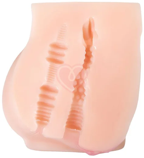 Реалистичный мастурбатор с анусом и вагиной Juicy Pussy by Toyfa Brigitte фото 5