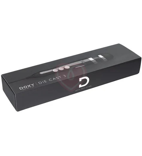 Вибромассажёр Doxy Die Cast 3 блестящий чёрный фото 4