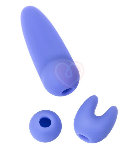 Двухсторонний вибратор Lovense Hyphy с 3 насадками и приложением фото 3