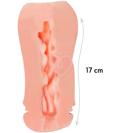 Мастурбатор вагина Girl Solar Men чёрный фото 2