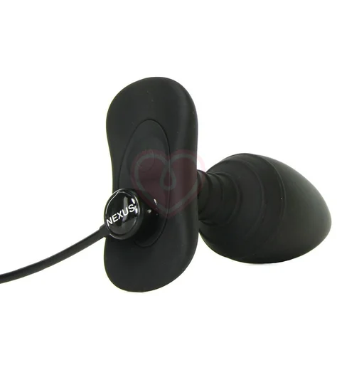 Анальная пробка с дистанционным пультом Nexus Ace Butt Plug S чёрная фото 3