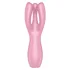 Вибростимулятор Satisfyer Threesome 3 с тремя кончиками розовый фото 3