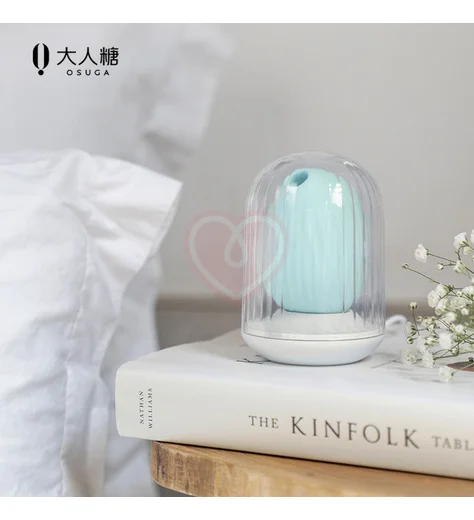 Вакуумный вибростимулятор Osuga Cuddly Bird мятный фото 4