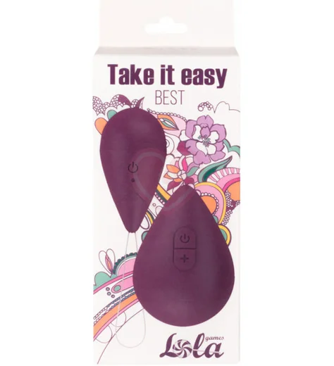 Виброяйцо с пультом Take it Easy Best фиолетовое фото 3