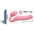Безремневой гибкий страпон Strap-on-me Bendable XL розовый фото 8