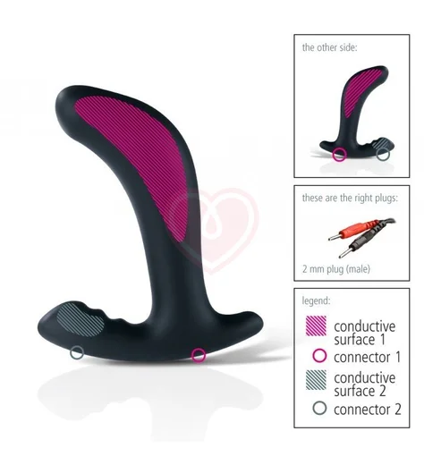 Стимулятор простаты Mystim Twisting Tom 13 см фото 3