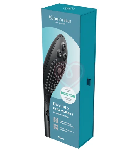 Насадка для душа Womanizer Wave чёрная фото 7