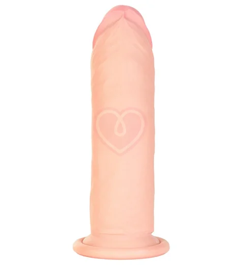 Реалистичный вибратор на присоске с пультом RealStick Elite Jastin телесный фото 2