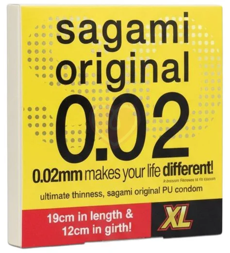 Ультратонкие презервативы Sagami Original 002 XL-size Extra Large 1 штука фото 1