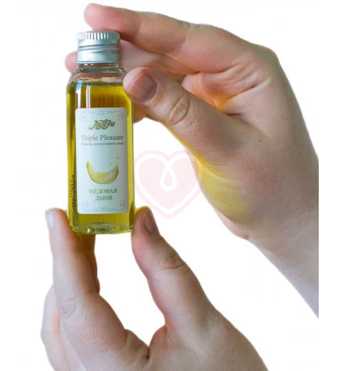 Эликсир для орального секса Juleju Triple Pleasure Медовая дыня 65 г фото 4