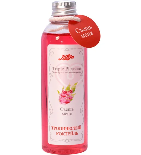 Эликсир для орального секса Juleju Triple Pleasure Тропический коктейль 130 г фото 1