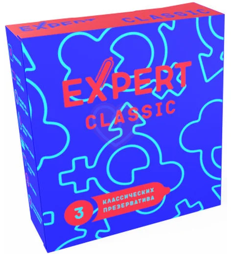 Классические презервативы Expert Classic 3 шт фото 1