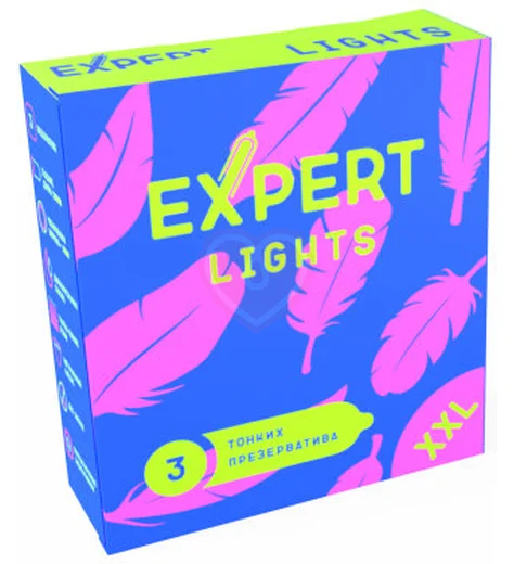 Ультратонкие презервативы увеличенного размера Expert Light Xxl 3 шт фото 1