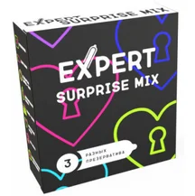 Набор презервативов Expert Surprise Mix микс фактур 3 шт