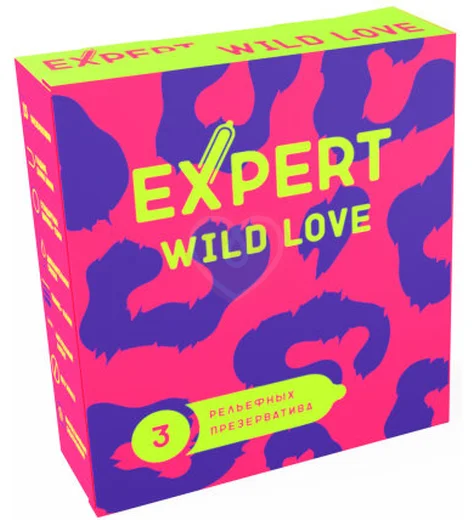 Текстурированные презервативы Expert Wild Love 3 шт фото 1