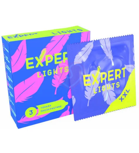Ультратонкие презервативы увеличенного размера Expert Light Xxl 3 шт фото 2