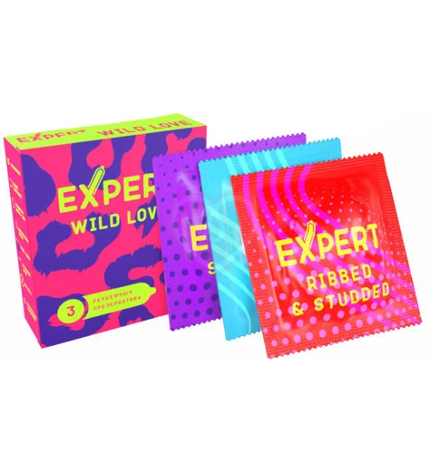 Текстурированные презервативы Expert Wild Love 3 шт фото 2