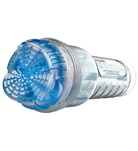 Мастурбатор с имитацией минета Fleshlight Turbo Core синий фото 2