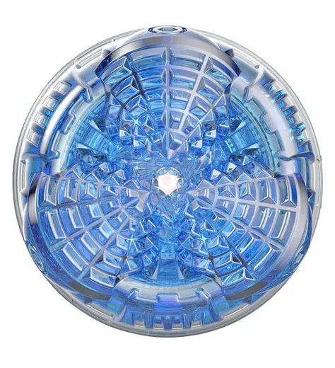 Мастурбатор с имитацией минета Fleshlight Turbo Core синий фото 3