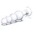 Стеклянная анальная елочка Glas Beaded Butt Plug фото 2