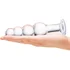 Стеклянная анальная елочка Glas Beaded Butt Plug фото 4