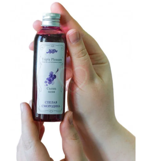 Эликсир для орального секса Juleju Triple Pleasure Спелая смородина 65 г фото 4