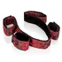 Бондаж Scandal Bondage Bar чёрный с красным фото 4