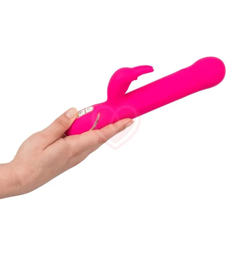 Вибратор с пульсирующей головкой Rabbit Tres Chic розовый фото 3