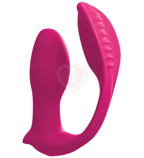 Вибратор для пар с пультом управления 3Some Double Ecstasy розовый фото 6