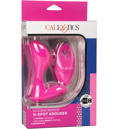 Вибратор G Spot Arouser с пультом розовый фото 3