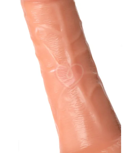 Реалистичный фаллоимитатор на присоске RealStick Caliber 20-5 телесный фото 8