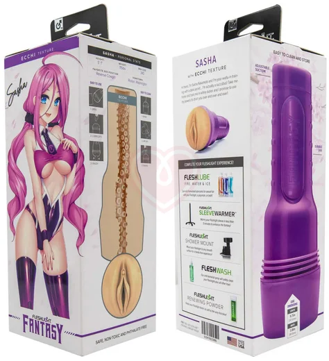 Мастурбатор Fleshlight Fantasy Sasha Nakamoto Ecchi копия вагины фото 5