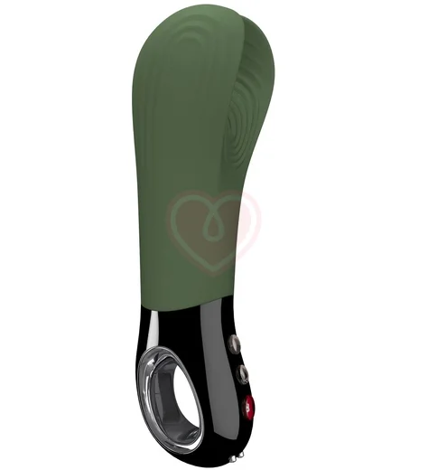 Вибратор с ласкающими кончиками Fun Factory Manta зелёный фото 4