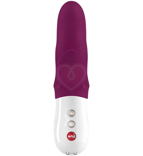 Вибратор со стимулятором клитора и точки G Fun Factory MiSS Bi фиолетовый фото 2