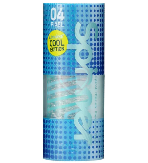 Мастурбатор Tenga Spinner Pixel Cool с охлаждающей смазкой фото 6