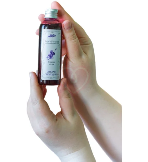 Эликсир для орального секса Juleju Triple Pleasure Спелая смородина 130 г фото 2