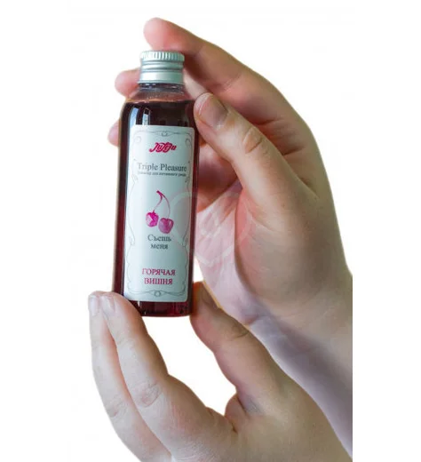 Эликсир для орального секса Juleju Triple Pleasure Горячая вишня 65 г фото 3