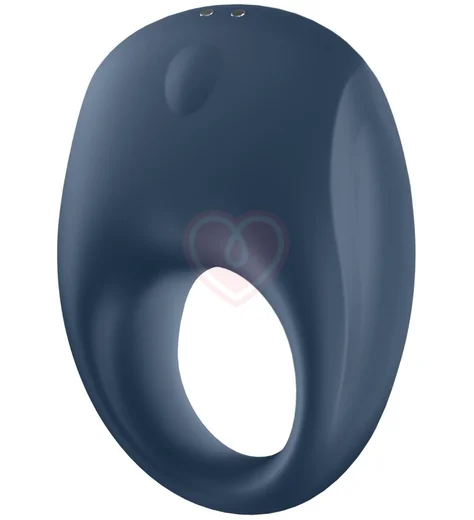Эрекционное виброкольцо с приложением Satisfyer Strong One фото 5