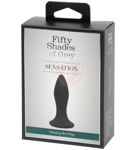 Анальная вибропробка '50 оттенков серого' Sensation фото 5