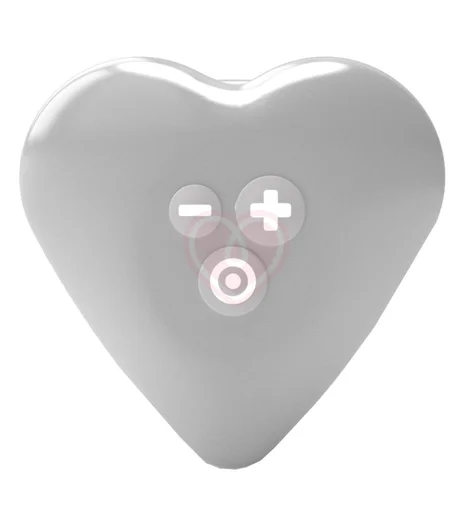 Мини-вибратор Mystim Heart's Desire розовый фото 5