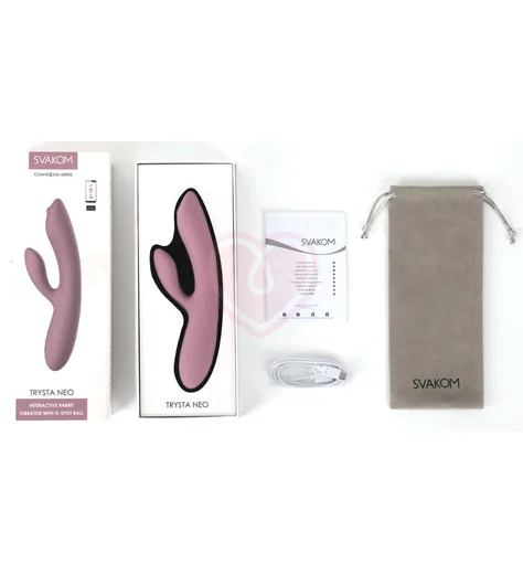 Вибратор-кролик для стимуляции точки G Svakom Trysta Neo лиловый фото 6