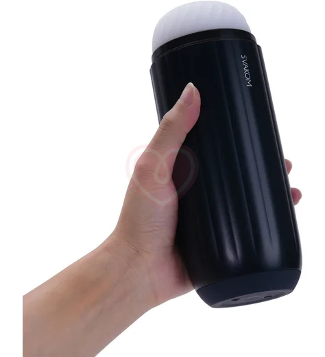 Автоматический интерактивный пульсирующий мастурбатор с нагревом Svakom Sam Neo 2 с приложением фото 9