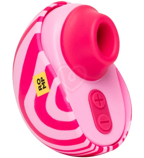 Вакуумно-волновой стимулятор клитора Romp Spin розовый фото 1