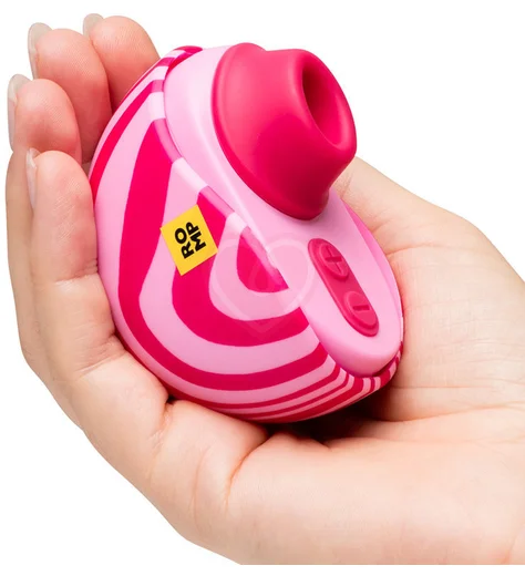 Вакуумно-волновой стимулятор клитора Romp Spin розовый фото 4