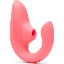 Вибратор для зоны G c бесконтактной стимуляцией клитора Womanizer Blend розовый