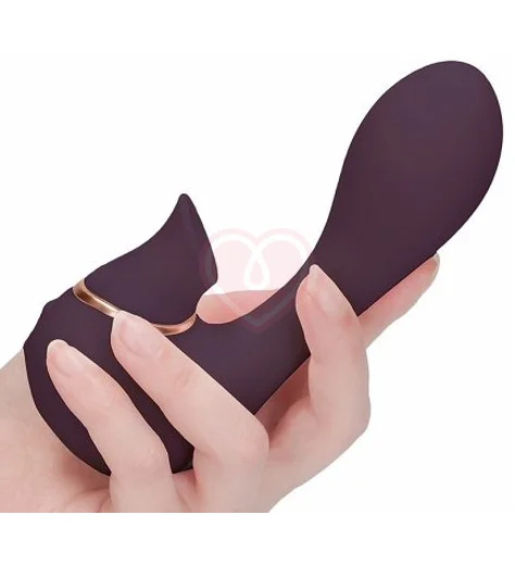 Вибратор с бесконтактной стимуляцией клитора Irresistible Mythical фиолетовый фото 3